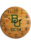 Baylor Bears Team Logo Wall Clock