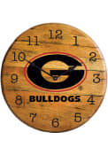 Georgia Bulldogs Team Logo Wall Clock