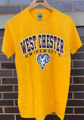 West Chester Golden Rams Gold Arch Mascot Tee