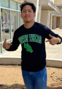 North Texas Mean Green Black Arch Mascot Tee
