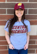 Central Michigan Chippewas Grey Rally Loud Tee