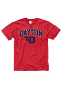 Dayton Flyers Red Arch Logo Tee