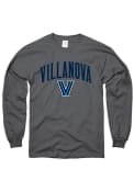 Villanova Wildcats Charcoal Arch Mascot Tee