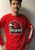 Miami Redhawks Red Logo Tee