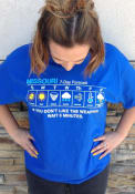 Missouri Blue 7 Day Weather Short Sleeve T Shirt