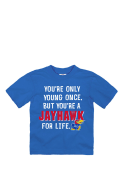 Kansas Jayhawks Toddler Blue Yoyo T-Shirt