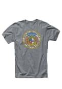 Missouri Grey State Seal Short Sleeve T Shirt