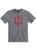 Indiana Hoosiers Grey Fade out Tee