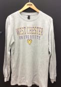 West Chester Golden Rams Grey Worn Out II Fashion Tee