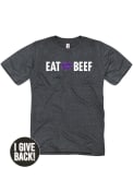 K-State Wildcats Grey Eat Beef T Shirt