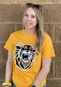 Fort Hays State Tigers Gold Primary Logo Tee