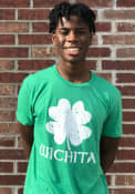 Wichita Green Splatter Shamrock Short Sleeve T Shirt