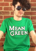North Texas Mean Green Green Slogan Tee