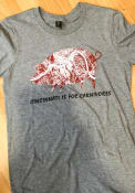Cincinnati Heather Grey For Carnivores Short Sleeve T Shirt