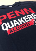 Pennsylvania Quakers Navy Blue Alumni Tee
