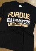 Purdue Boilermakers Black Alumni Tee