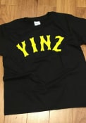 Pittsburgh Youth Black Yinz Short Sleeve T Shirt