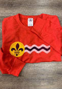 St Louis St Louis Flag Crew Sweatshirt - Red