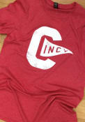 Cincinnati Red Pennant Short Sleeve T Shirt