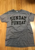 Grey Sunday Funday Short Sleeve T Shirt