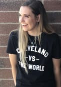 Cleveland Black VS The World Short Sleeve T Shirt
