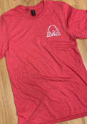St Louis Red Arch Skyline Short Sleeve T Shirt