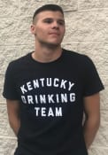 Kentucky Black Drinking Team Short Sleeve T Shirt