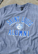 Saint Louis Billikens Heathered Alumni Fashion T Shirt - Grey