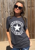 Texas Heather Dark Grey Republic Of Short Sleeve T Shirt