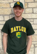 Baylor Bears Arch Mascot T Shirt - Green