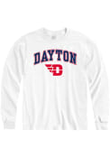 Dayton Flyers Arch T Shirt - White