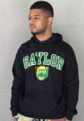 Baylor Bears Arch Mascot Hooded Sweatshirt - Black