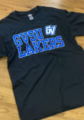 Grand Valley State Lakers Slogan T Shirt - Black