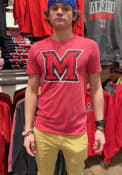 Miami RedHawks Big Logo T Shirt - Red
