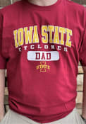 Iowa State Cyclones Dad Graphic T Shirt - Maroon