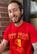 Pitt State Gorillas Dad Graphic T Shirt - Red