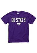 K-State Wildcats Purple Go T Shirt