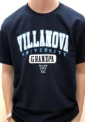 Villanova Wildcats Grandpa Graphic T Shirt - Navy Blue