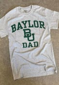 Baylor Bears Dad Graphic T Shirt - Grey