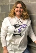 K-State Wildcats Rally Distressed Willie Hooded Sweatshirt - White