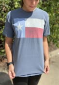 Texas Women's Denim State Flag Comfort Colors Unisex Short Sleeve T-Shirt
