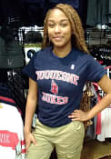 Duquesne Dukes Rally Number One T Shirt - Navy Blue