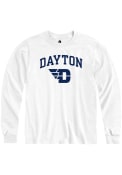 Dayton Flyers Rally Arch Mascot T Shirt - White