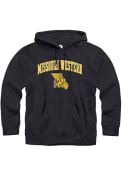Missouri Western Griffons Rally Fleece Arch Mascot Hooded Sweatshirt - Black