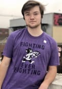 K-State Wildcats Rally Fighting Ever Fighting Fashion T Shirt - Purple