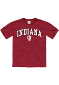 Indiana Hoosiers Youth Arch Mascot T-Shirt - Cardinal