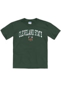 Cleveland State Vikings Youth Arch Mascot T-Shirt - Green