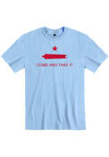 Texas Rally Come and Take It T Shirt - Light Blue