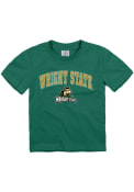 Wright State Raiders Toddler Arch Mascot T-Shirt - Green