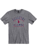 Duquesne Dukes Alumni Fashion T Shirt - Grey